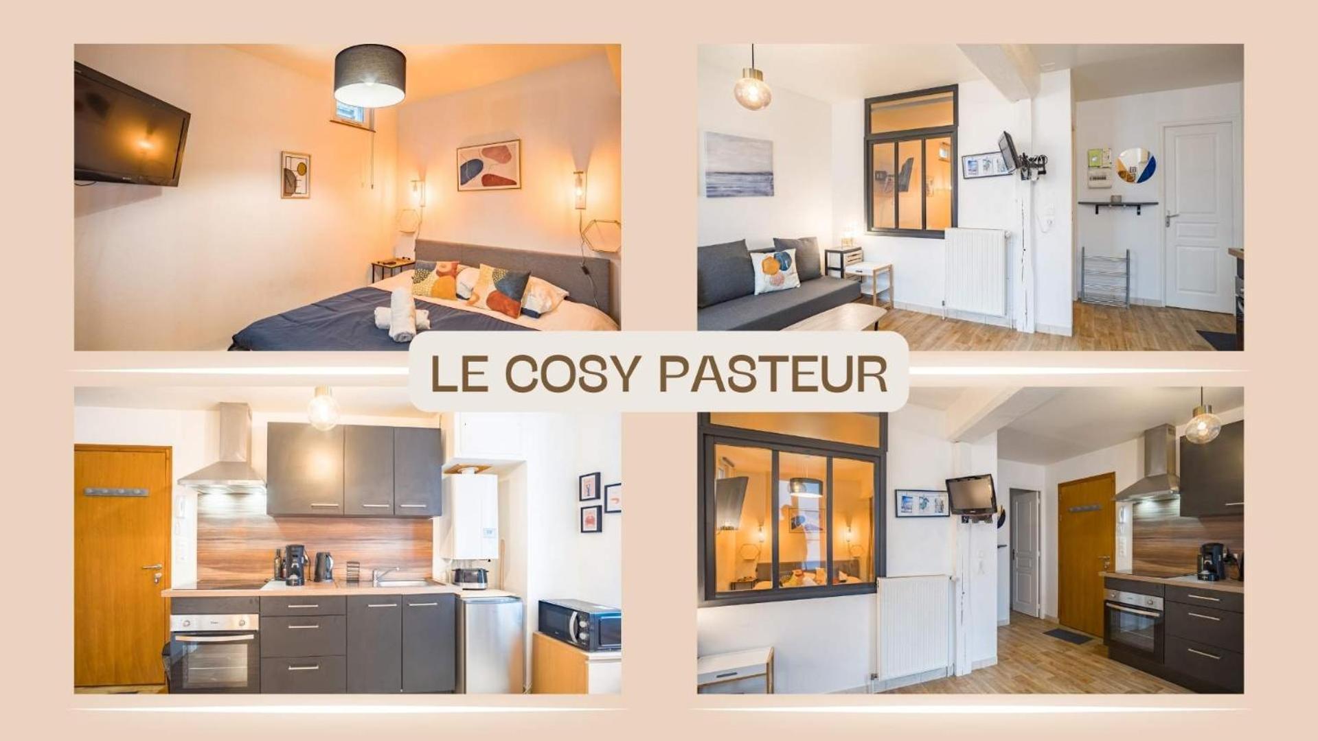 Le Cosy Pasteur 5 Min Hypercentre Parking Public Gratuit A Proximite Lägenhet Troyes Exteriör bild
